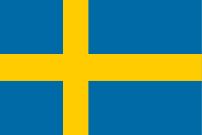 The Swedish flag